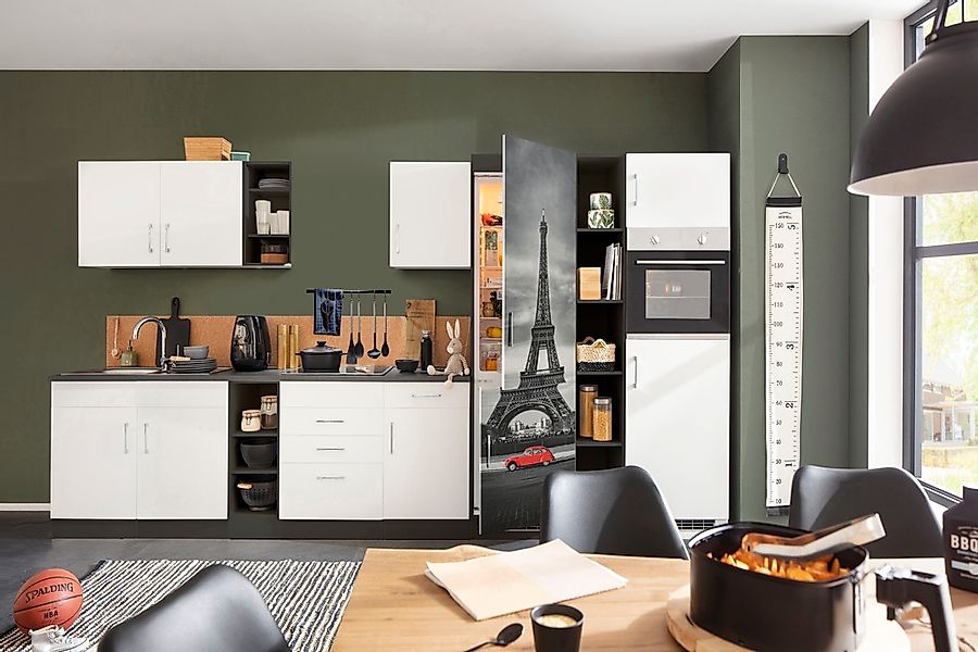 KOCHSTATION Küchenzeile "KS-Paris" ohne E-Geräte, Breite 390 cm günstig online kaufen