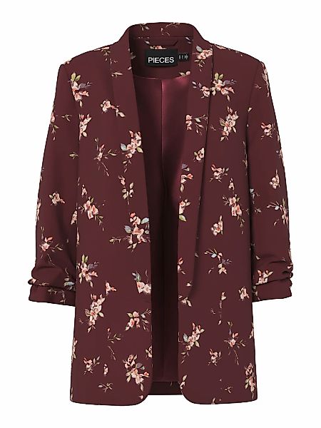 pieces Blusenblazer "PCBOSELLA 3/4 PRINTED BLAZER NOOS", mit 3/4 Ärmel günstig online kaufen