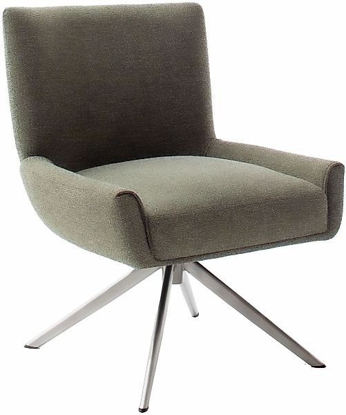 MCA furniture 4-Fußstuhl "WILSON Esszimmerstuhl, Armlehnstuhl, Polsterstuhl günstig online kaufen
