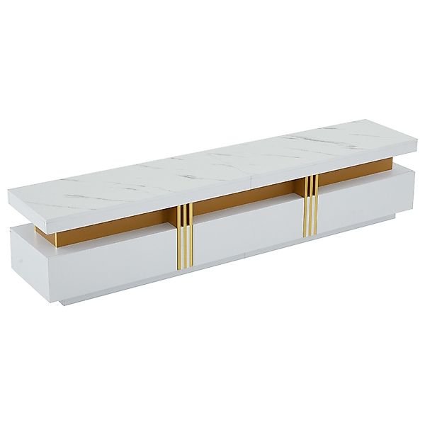 IDEASY Lowboard TV- Schrank aus Marmorfurnier, günstig online kaufen