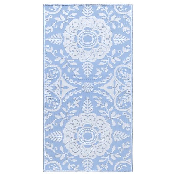 vidaXL Outdoorteppich Babyblau 80x150 Cm Pp 643972 günstig online kaufen
