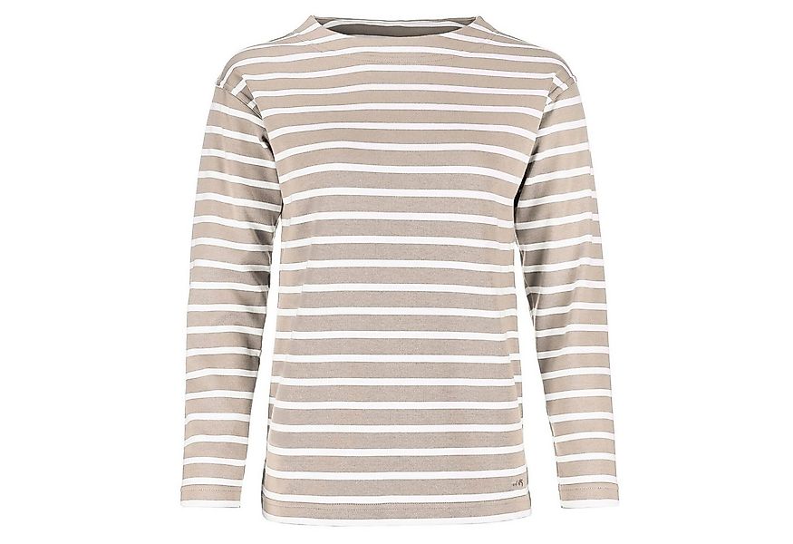 modAS Langarmshirt 2500D Damen Bretonisches Shirt U-Boot Ausschnitt - Ringe günstig online kaufen