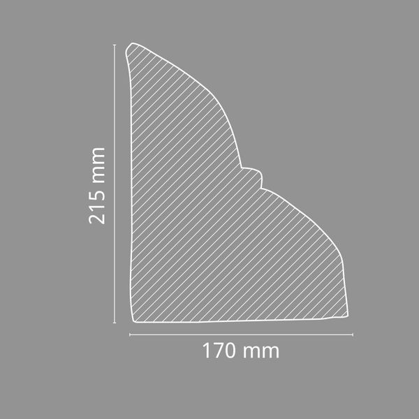 Homestar Zierleiste Konsole für Deckenbalken Eiche günstig online kaufen