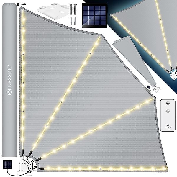 KESSER Sonnensegel, KESSER® Balkonfächer mit LED günstig online kaufen
