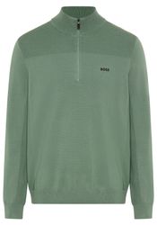 BOSS GREEN Strickpullover Stehkragen mit Reißverschluss, günstig online kaufen