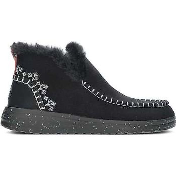 HEYDUDE  Pumps DENNY STIEFEL AUS FAUX-SHEARLING 40208 BLACK günstig online kaufen