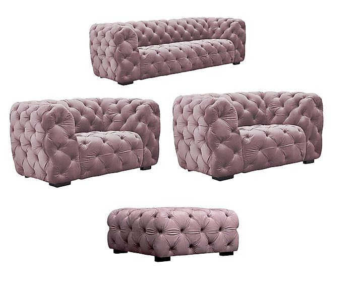Fun Möbel Polstergarnitur Sofaset NATALIE 3-1-1 günstig online kaufen