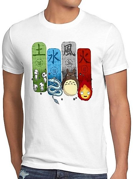 style3 T-Shirt Ghibli Family totoro mononoke schloss chihiro film ghibli günstig online kaufen