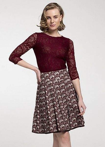 Spieth & Wensky Trachtenrock Blanchette (1-tlg) mit floralem Print günstig online kaufen