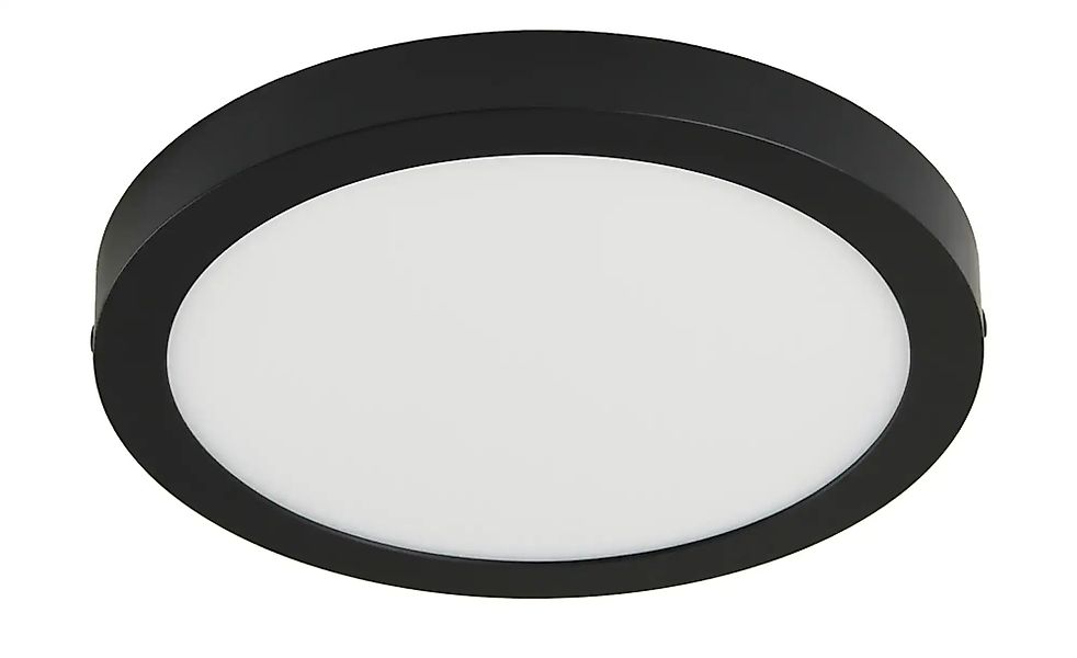 LED-Deckenleuchte  rund  schwarz   ¦ schwarz ¦ Maße (cm): H: 3  Ø: 30 Lampe günstig online kaufen