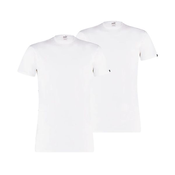 PUMA T-Shirt 2er-Pack, Rundhalsausschnitt, Kurzarm, Regular Fit, elastisch günstig online kaufen