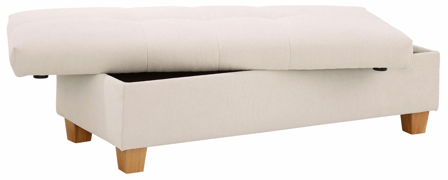 Home affaire Hocker "Lyla" mit Stauraum, Breite 131 cm günstig online kaufen