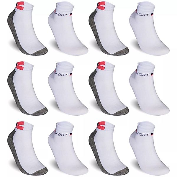 TEXEMP Sneakersocken 12 Paar Sneaker Socken günstig online kaufen