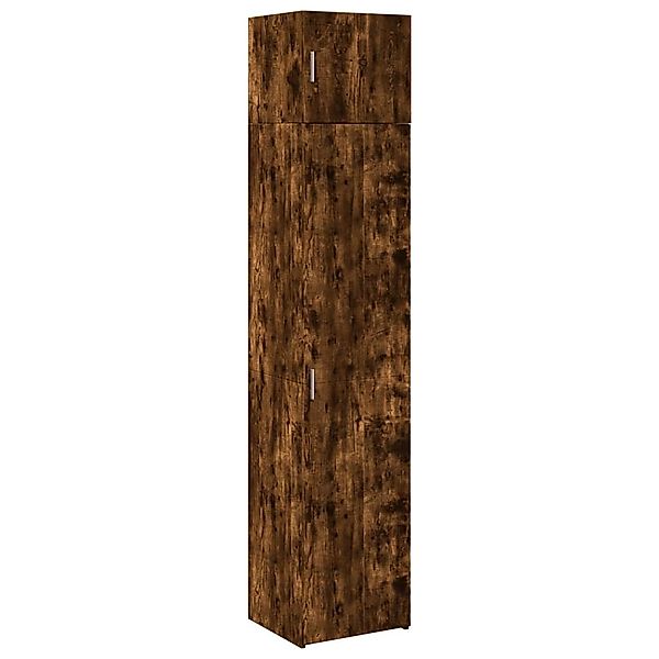 vidaXL Sideboard Hochschrank Schmal Räuchereiche 45x42,5x225 günstig online kaufen
