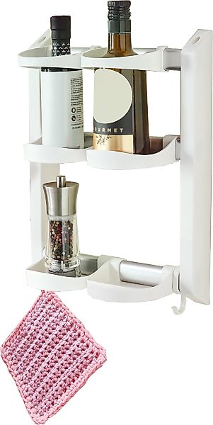 Ruco Küchenregal für Gewürze, aus Aluminium und Kunststoff günstig online kaufen