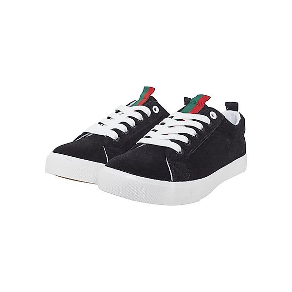 Urban Classics Sneakers Aus Samt EU 40 Black / Black / White günstig online kaufen