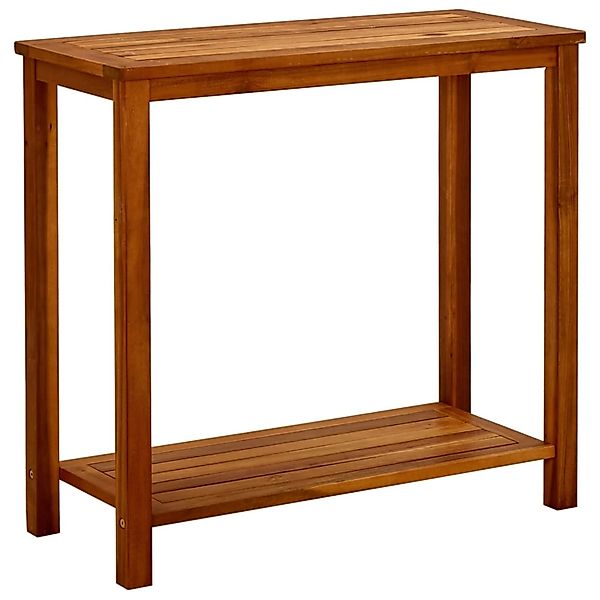 vidaXL Garten-Konsolentisch 80x35x75 cm Massivholz Akazie 316405 günstig online kaufen