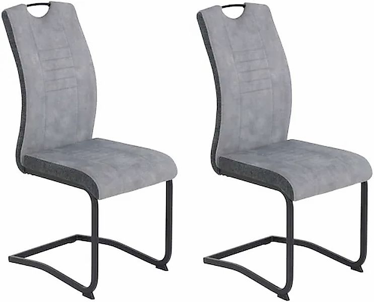 HELA Freischwinger »RIGA« (Set) 2 Stk.Freischwinger,Vierkantrohrgestell,mit günstig online kaufen