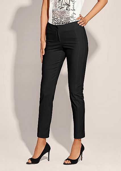 MADELEINE Stoffhose Schlanke Stretch-Hose mit Vichy-Karo Stoffhose in Knöch günstig online kaufen