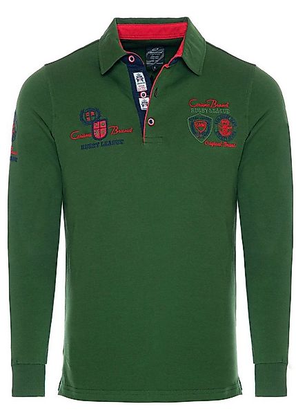 CARISMA Poloshirt (1-tlg) mit Stickerei Rugby Team günstig online kaufen