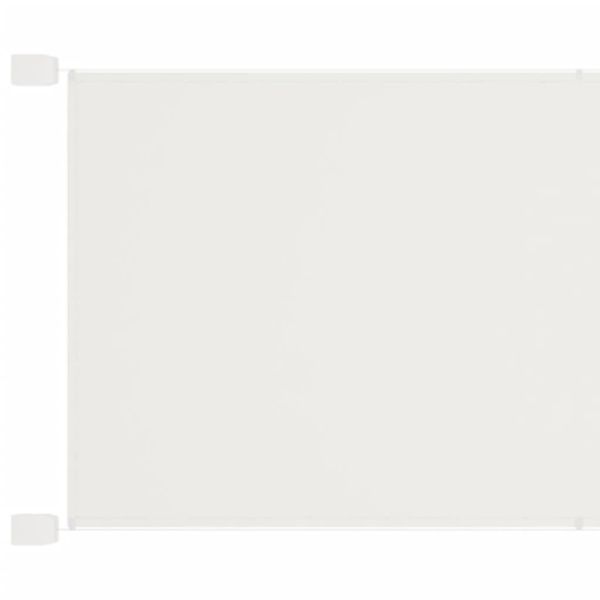 furnicato Senkrechtmarkise Weiß 60x1000 cm Oxford-Gewebe günstig online kaufen