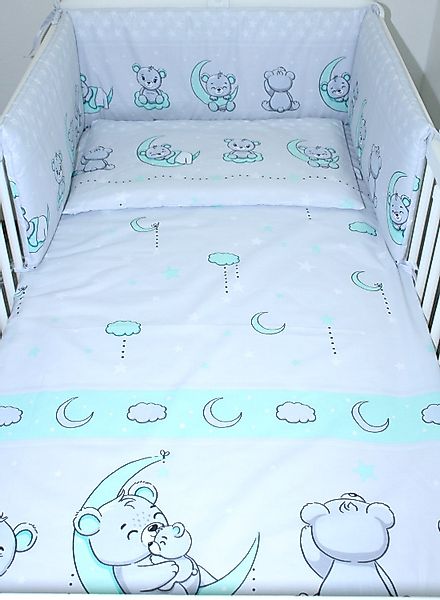 Primawela Babybettwäsche 3 teiliges Baby Bettset mit Bettwäsche und Nestche günstig online kaufen