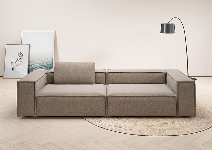 Home affaire 3-Sitzer "Watertown moderner 3-Sitzer" extra breites Sofa mit günstig online kaufen
