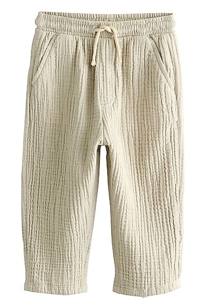Next Stoffhose Weiche, strukturierte Hose 100 % günstig online kaufen