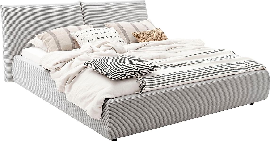 PLACES OF STYLE Polsterbett "Priora in 4 Breiten bis 200cm" auch in NaturLE günstig online kaufen