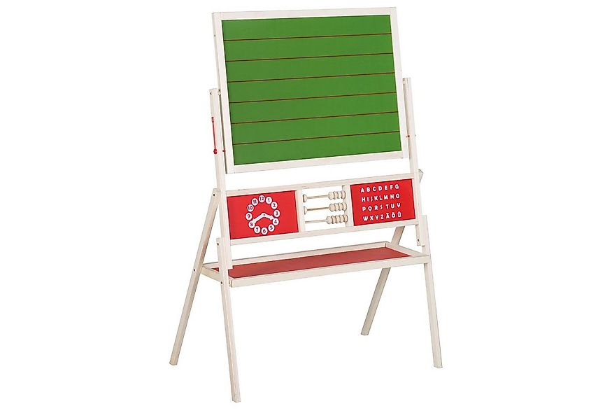 roba® Standtafel drehbar, Schreibtafel, Maltafel magnetisch, Uhr & ABC günstig online kaufen
