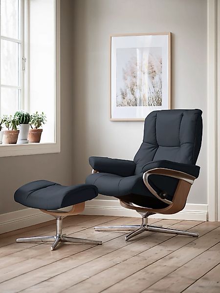 Stressless "Mayfair" mit Cross Base, Größe S, M & L, Holzakzent Eiche günstig online kaufen