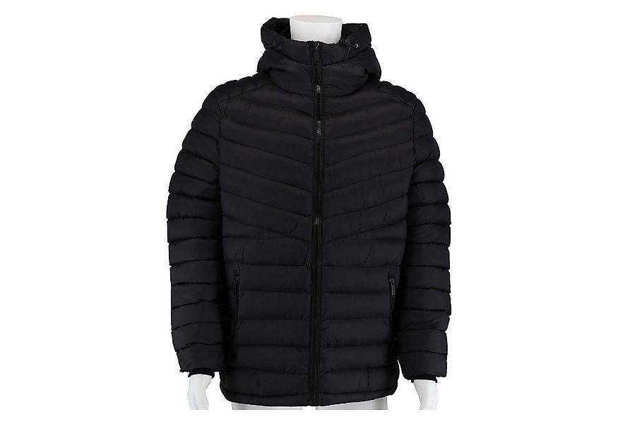 Poolman Winterjacke Steppjacke mit Kapuze P2304.773 (wattiert, leicht) schw günstig online kaufen