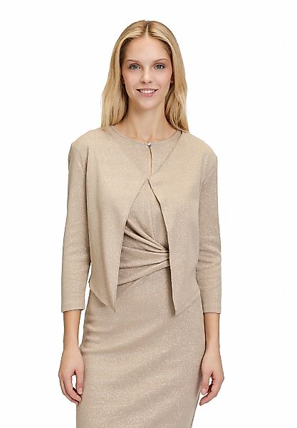 Cartoon Strickjacke "Cartoon Damen Shirtjacke mit 3/4 Arm", Material günstig online kaufen
