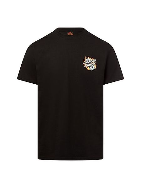 Santa Cruz T-Shirt Flaming Dice günstig online kaufen