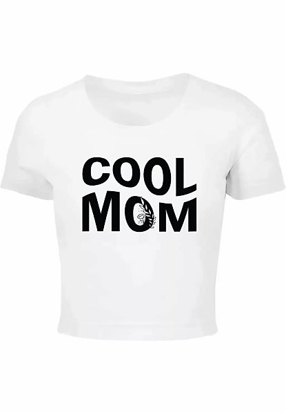 Merchcode T-Shirt "Merchcode Damen Ladies Mothers Day - Cool mom Cropped Te günstig online kaufen