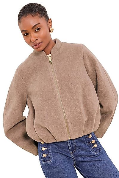 LIPSY Kurzjacke Lipsy kragenlose Jacke mit Ballonsaum (1-St) günstig online kaufen