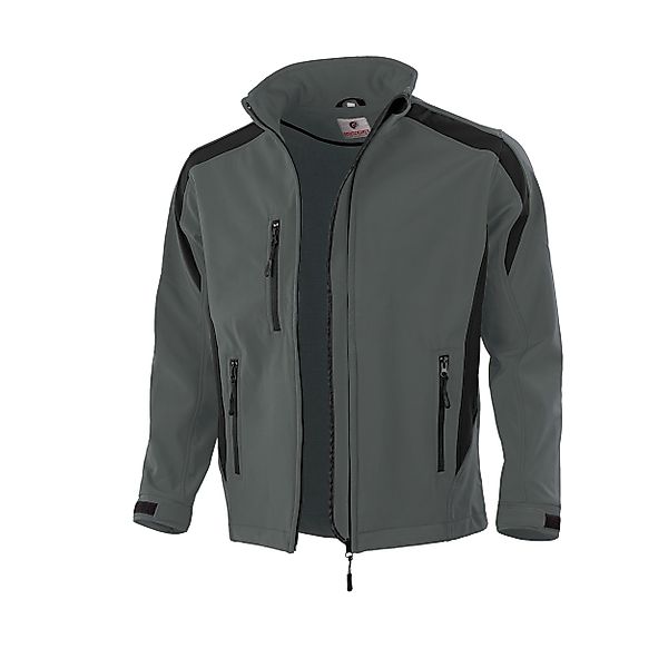 Qualitex Workwear Softshelljacke wasserabweisende Outdoor-Arbeitsjacke - günstig online kaufen