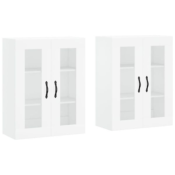 vidaXL Sideboard Wandschränke 2 Stk. Weiß günstig online kaufen