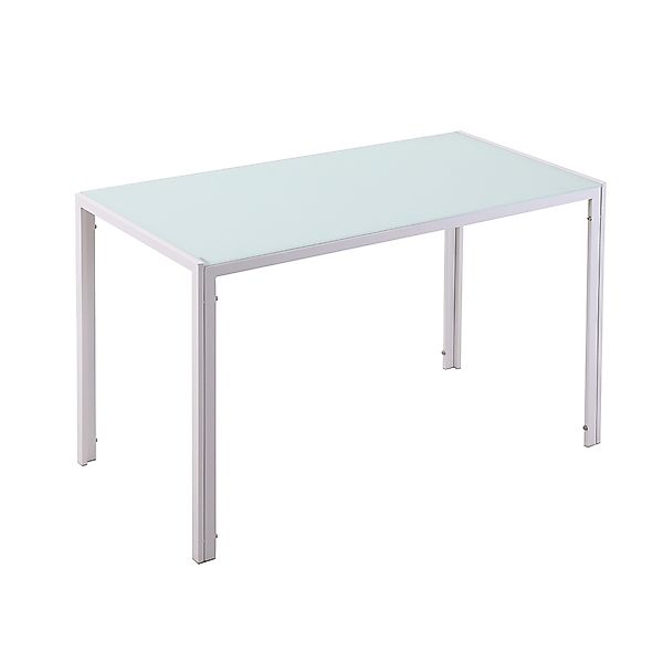 HOMCOM Esstisch 120 x 60 cm Küchentisch für 4 Personen Esszimmertisch mit T günstig online kaufen