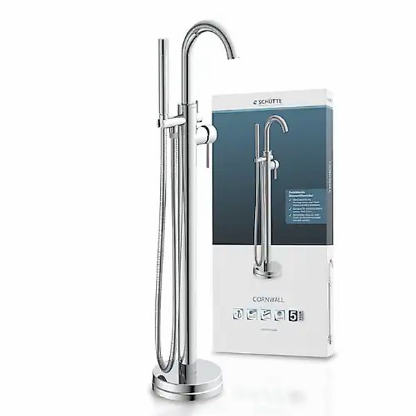 Schütte Wannenarmatur CORNWALL (Set) freistehende Badewanne günstig online kaufen