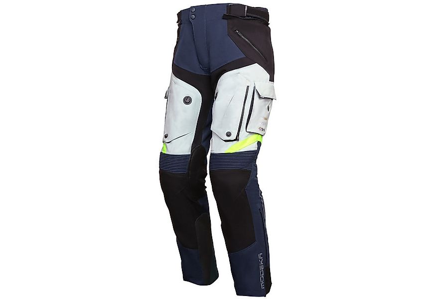 Modeka Motorradhose Modeka Motorradhose Panamericana II blau / hellgrau günstig online kaufen