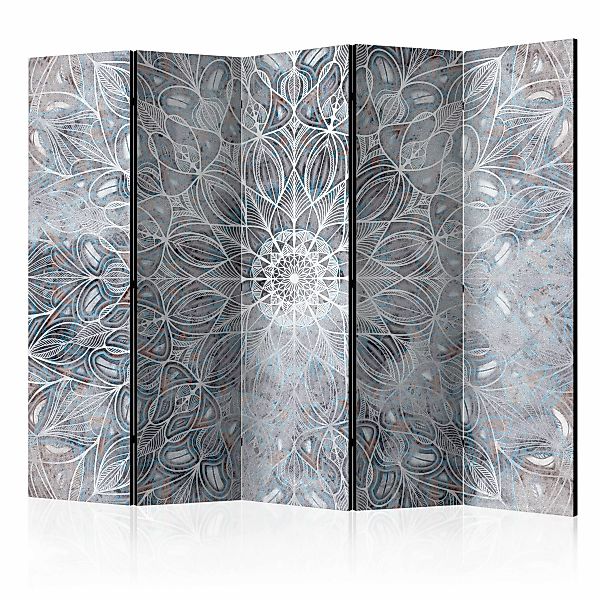 5-teiliges Paravent - Blurred Mandala Ii [room Dividers] günstig online kaufen