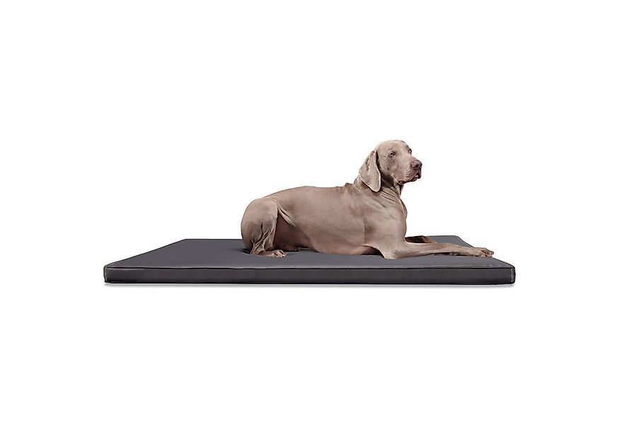 tierlando® Tierbett CARLOS Ortho-Medic Orthopädische Hundematte Kunstleder günstig online kaufen