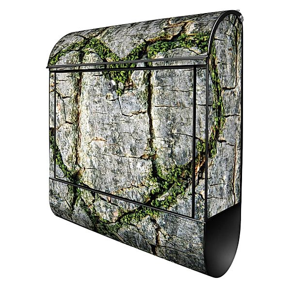 Banjado Design Briefkasten Schwarz Pulverbeschichtet 39x47x14cm 2 Schlüssel günstig online kaufen