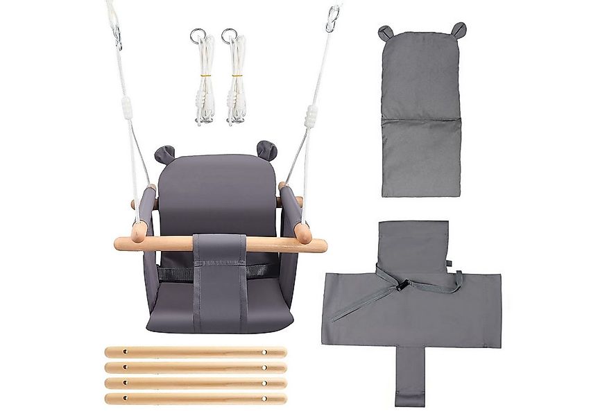 SURFOU Babyschaukel Kinderschaukel Schaukelsitz für Kinder Anschnallgurt, H günstig online kaufen