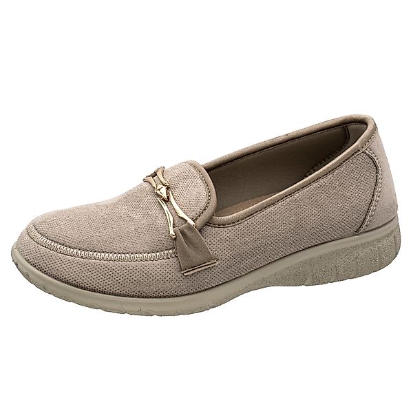 Fischer-Markenschuh Karin Slipper aus Stretchmaterial, Textilfutter, günstig online kaufen