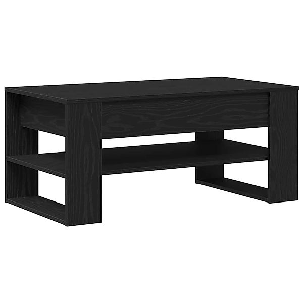 vidaXL Couchtisch Schwarze Eiche 102 x 55 x 45 cm Holzwerkstoff 862729 günstig online kaufen