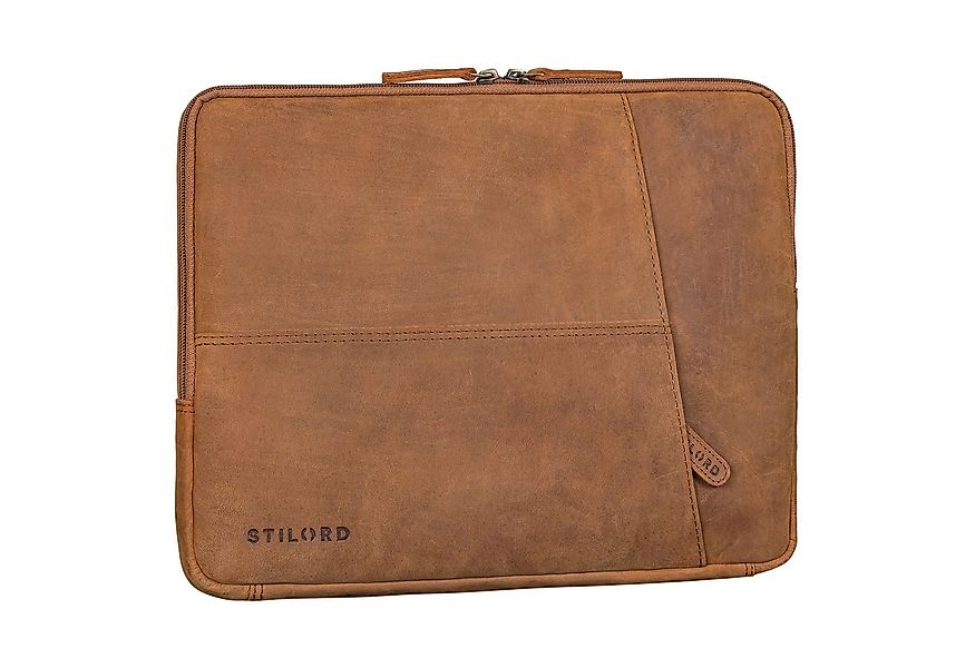 STILORD Laptoptasche "Cannes" Vintage Laptophülle 15 15.6 16" Leder Herren günstig online kaufen