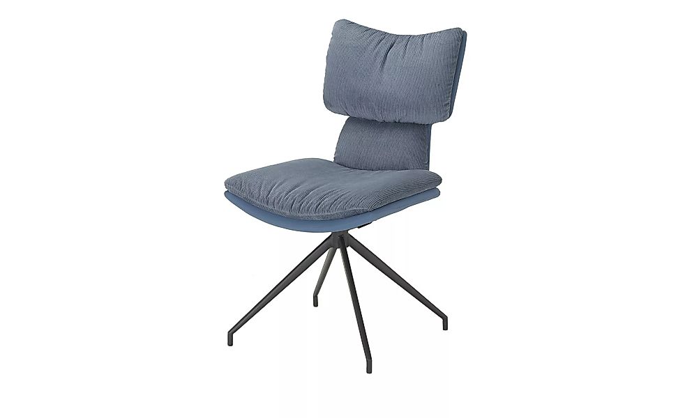 Stuhl - blau - 58,2 cm - 94 cm - 65 cm - Stühle > Esszimmerstühle - Möbel K günstig online kaufen