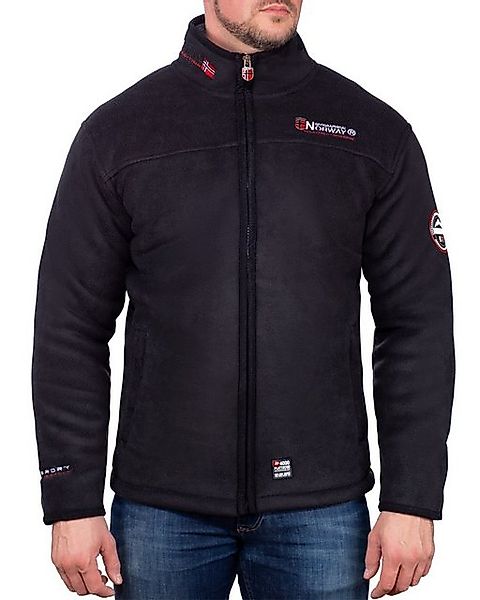 Geographical Norway Fleecejacke Herren Outdoor Jacke baubolt Black - Dark-g günstig online kaufen